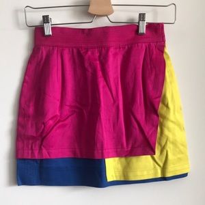 Vintage Versus pink-yellow-blue mini, size 28/42